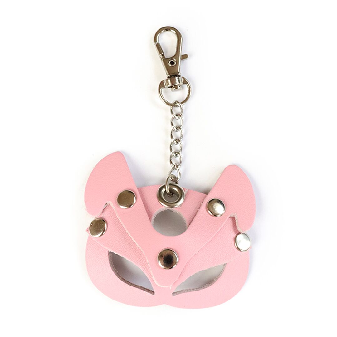 Keychain with carabiner for keys Art of Sex Kitty, Pink