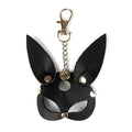 Key chain with carabiner Art of Sex Bunny, black