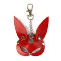 Keychain with carabiner for keys Art of Sex Bunny, Red