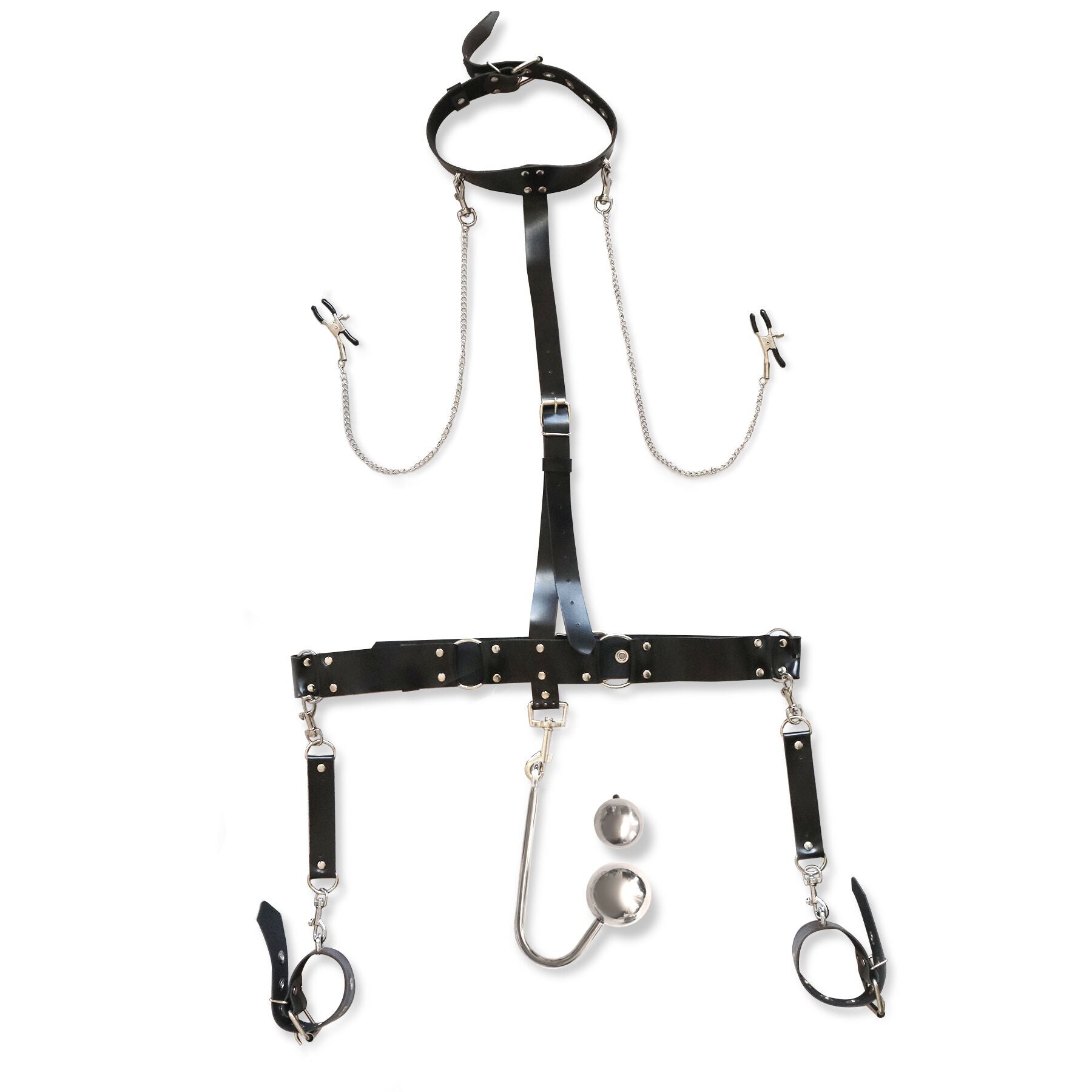 Bondage set with metal anal hook Art of Sex Bridget Bondage set with anal hook No. 4