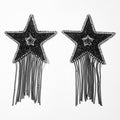 Fringed Pasties JSY Nipple Sticker RT236112 Black