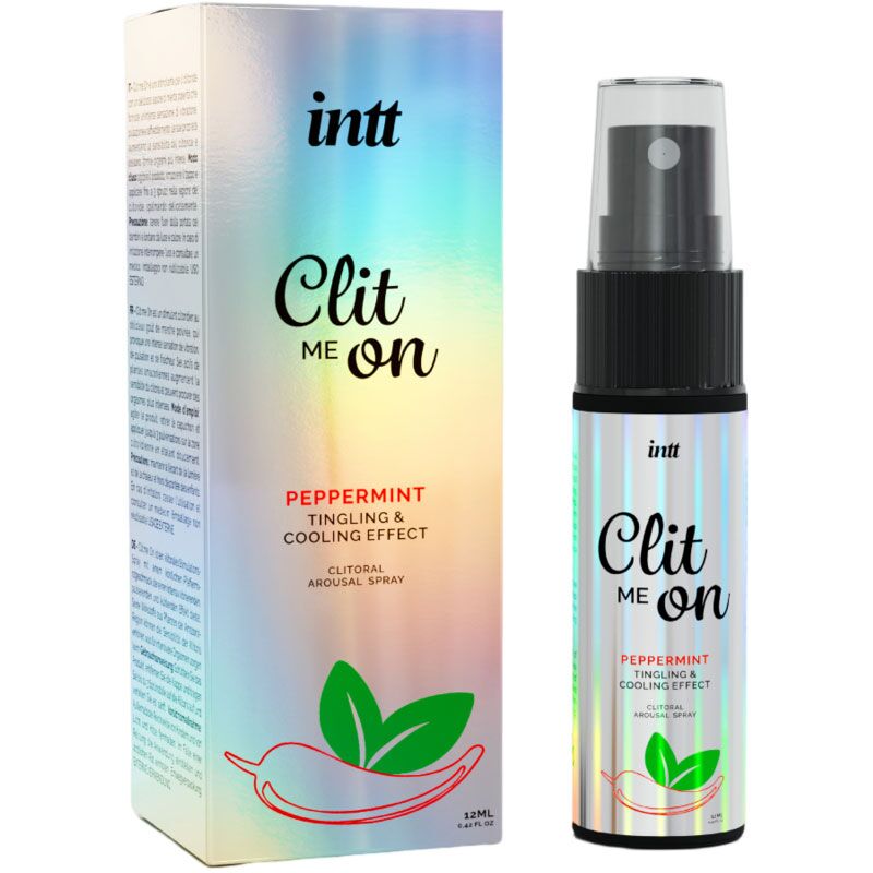 Stimulating Clitoral Spray Intt Clit Me On Peppermint Cooling Effect 12ml with cooling effect