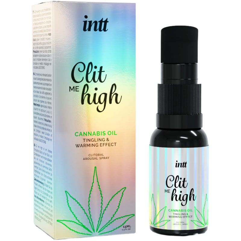 Intt Clit Me On High Cannabis Oil Clitoral Stimulating Gel 15ml, strong stimulation
