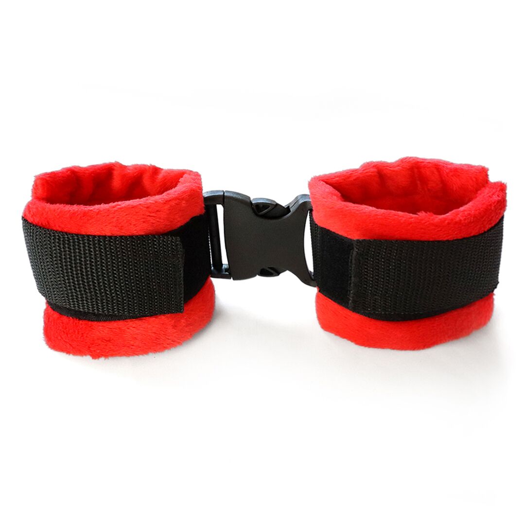 Art of Sex Ankle Cuffs - Soft Touch Red