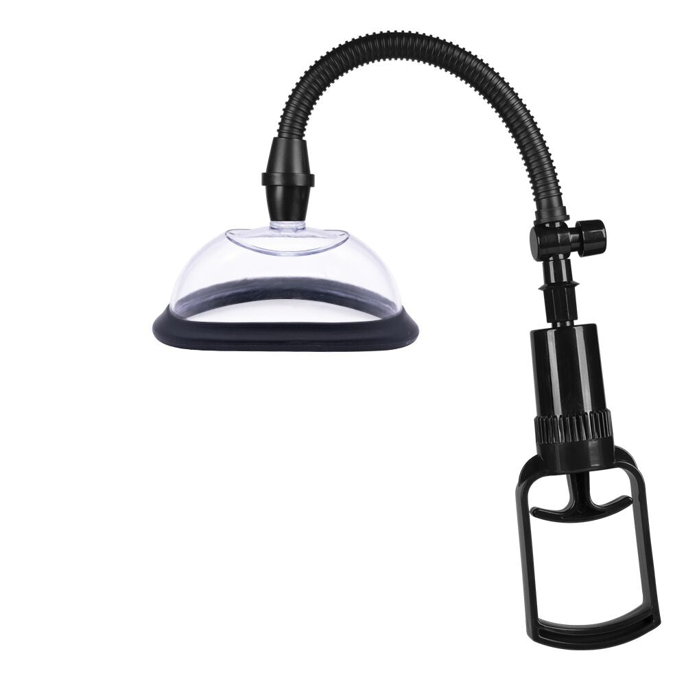 Pussy Pump Premium Fun Vulva Vacuum Pump, Size S (11 cm), Mechanical Pump