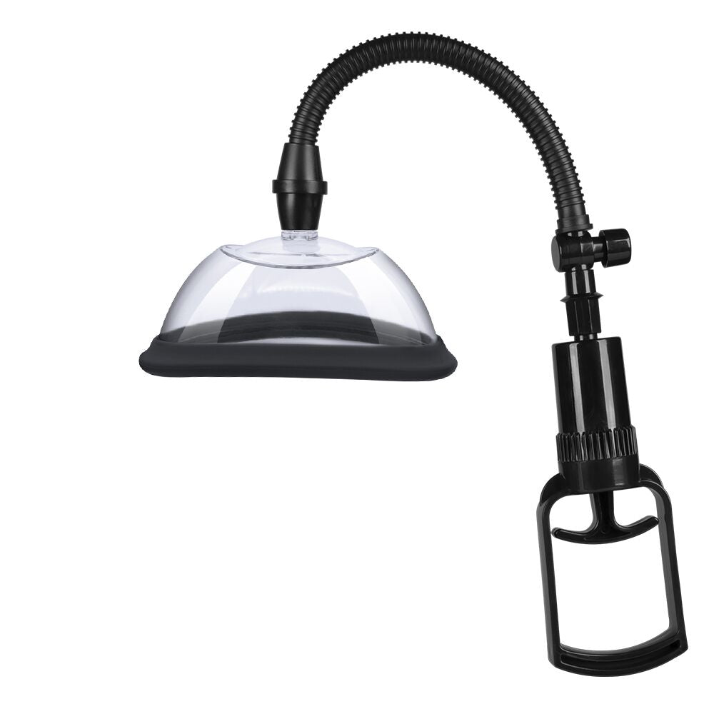 Pussy Pump Premium Fun Vulva Vacuum Pump Size L (13 cm), Manual Pump