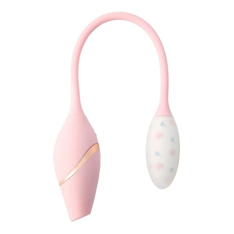 Vibrating Egg with Vacuum Stimulator KISTOY Cathy Mini on Flexible Coupling, Heating