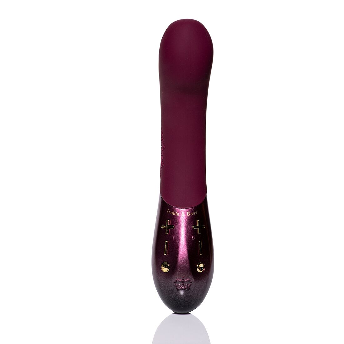 G-Spot Vibrator Hot Octopuss KURVE, Treble and Bass Technology, 2 Motors, Soft Tip