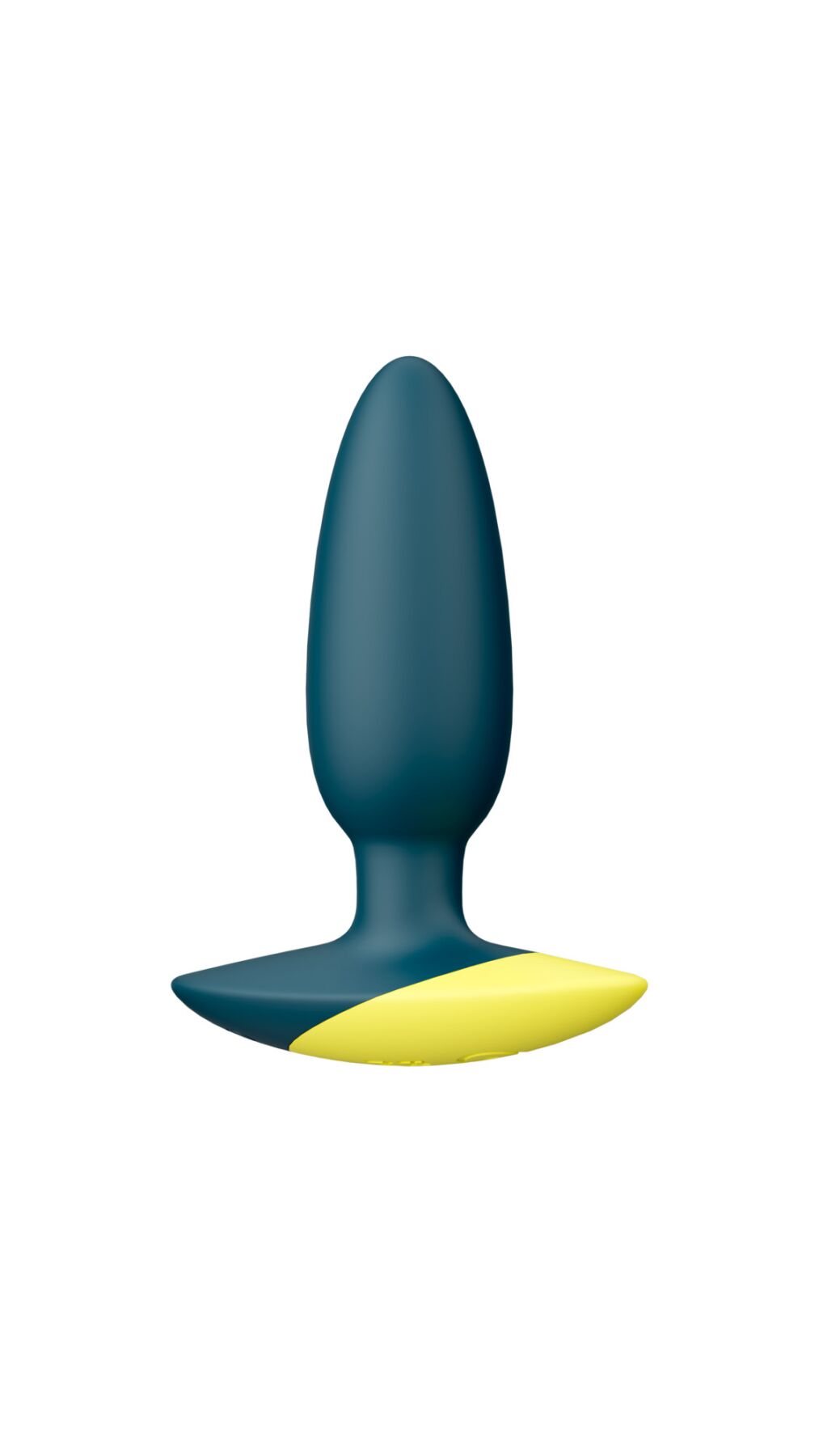 Romp Bass Dark Green anal vibe plug, silicone, rechargeable, max. diameter 3 cm
