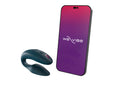 Smart vibrator for couples We-Vibe Sync 2 Green Velvet, 10 vibration modes, remote control