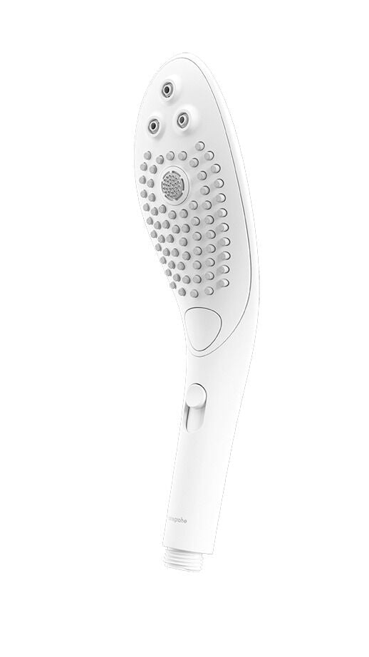 2-in-1 Shower Stimulator Nozzle Womanizer Wave White, Intimate Massager