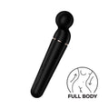 Вібромасажер Satisfyer Planet Wand-er Black/Rosegold, дуже потужний, бездротовий