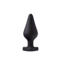 Анальна пробка Blush Temptasia – Fuck Me Anal Plug – Black, основа у вигляді сердечка