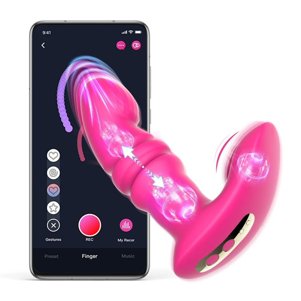 Smart Vibrator-Pulser Fun Town Jive Pink, Friction Imitation