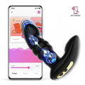 Smart Vibrator-Pulsator Fun Town Jive Black, Friction Imitation