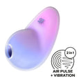 Satisfyer Pixie Dust Violet/Pink Vibrating Vacuum Stimulator