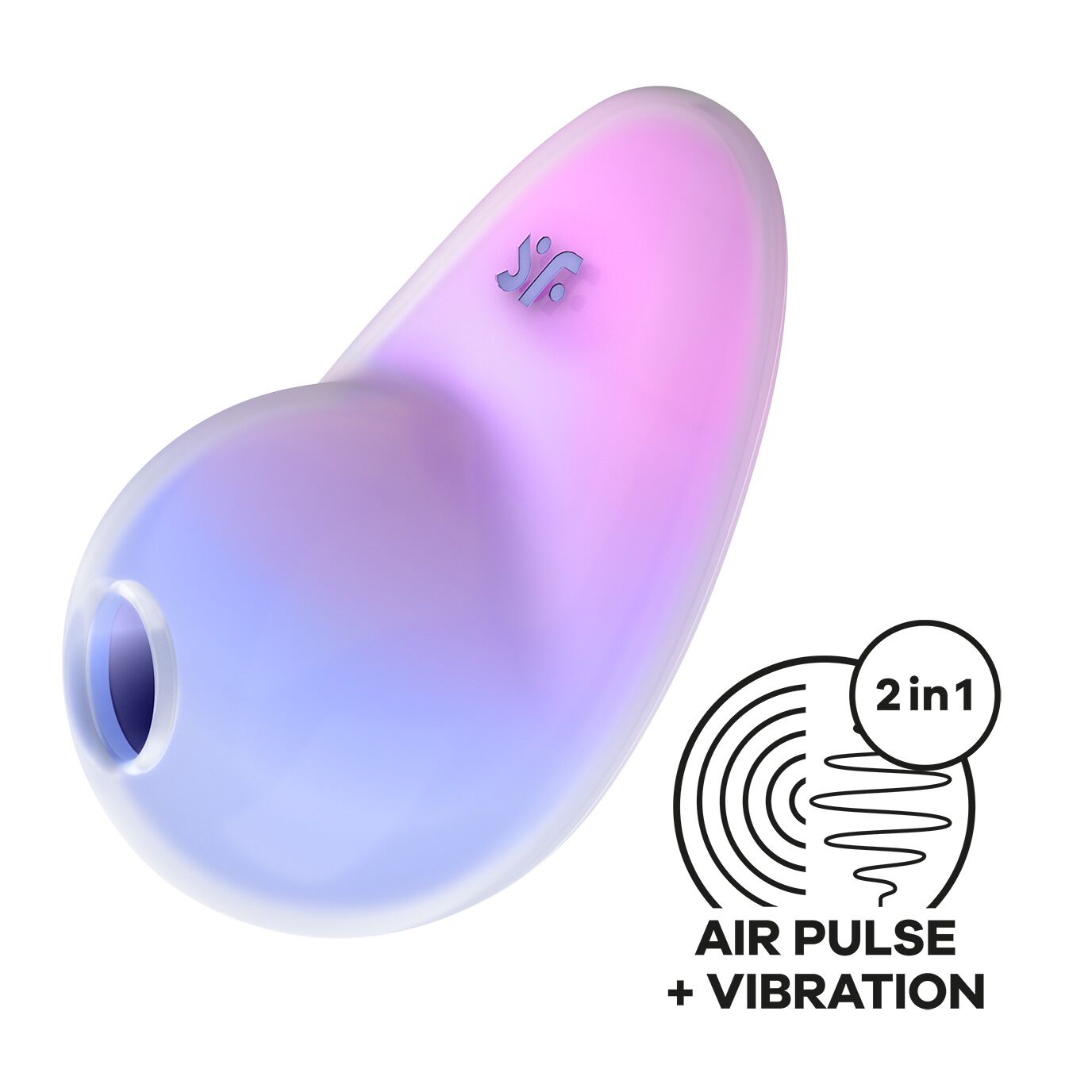 Satisfyer Pixie Dust Violet/Pink Vibrating Vacuum Stimulator