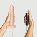Strap-On-Me Squirting Cum Dildo Realistic Vanilla, diameter 3.5 cm, silicone