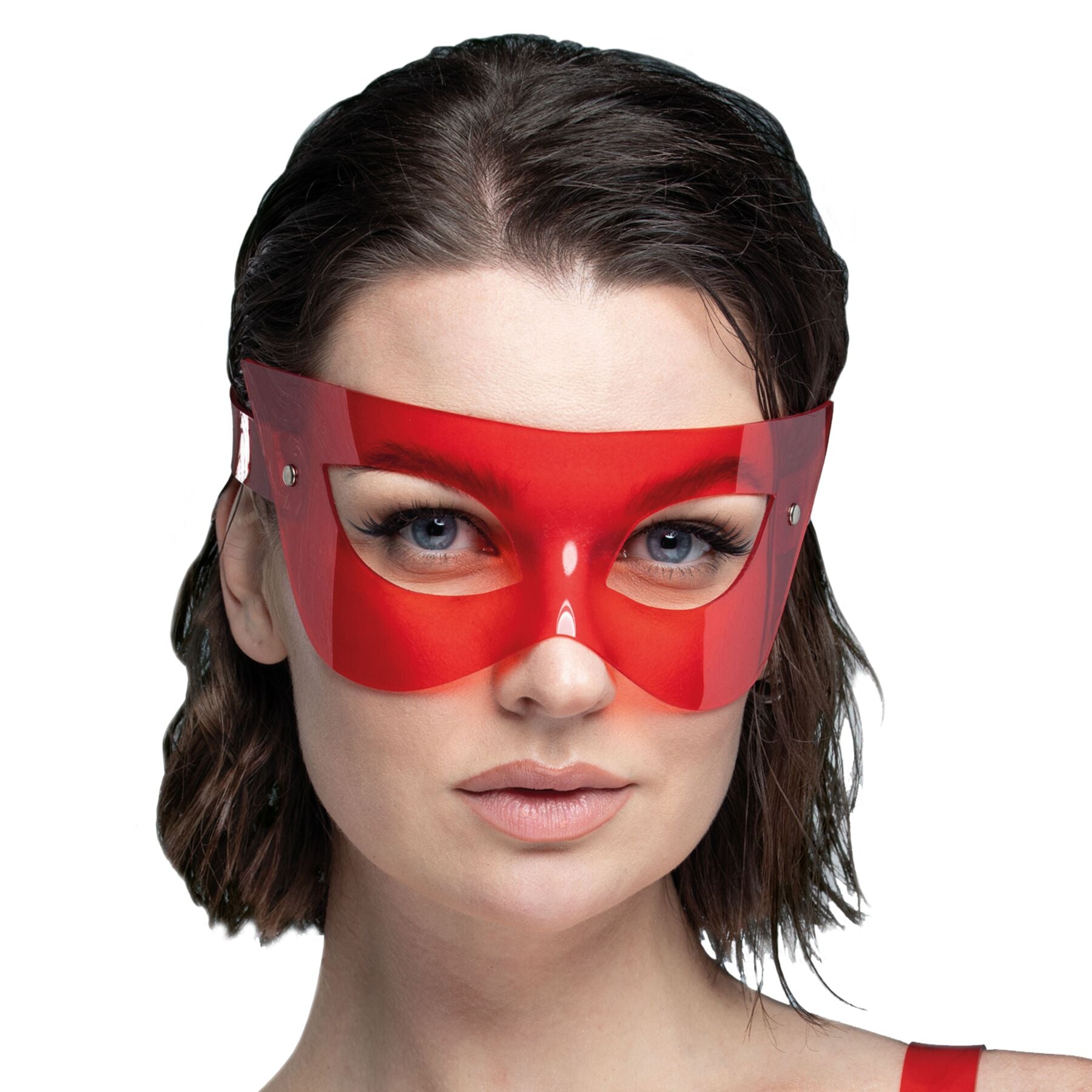Feral Feelings Mask - Mystery Mask Red Transparent