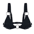 Classic Feral Feelings Bra - Bikini Top Black