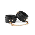 Greaves Liebe Seele Black Organosilicon Anklecuffs, eco-leather