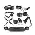 Liebe Seele Temptation Bondage 8pcs Kit, restraints, collar with leash, gag, flogger, mask