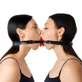 Art of Sex - Twins Double Gag, genuine leather