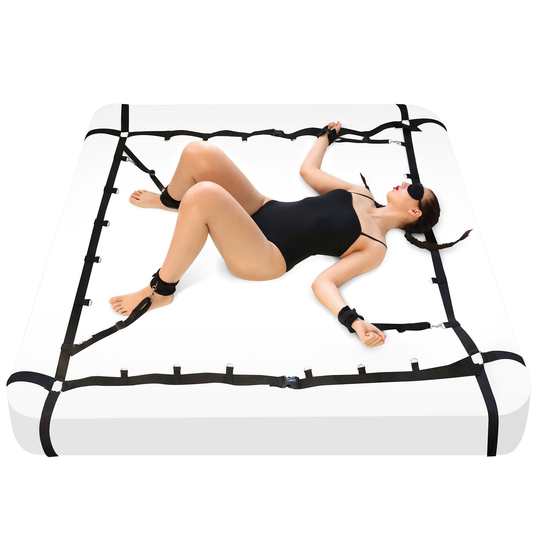Stretcher on the bed Art of Sex - BDSM Slave Game