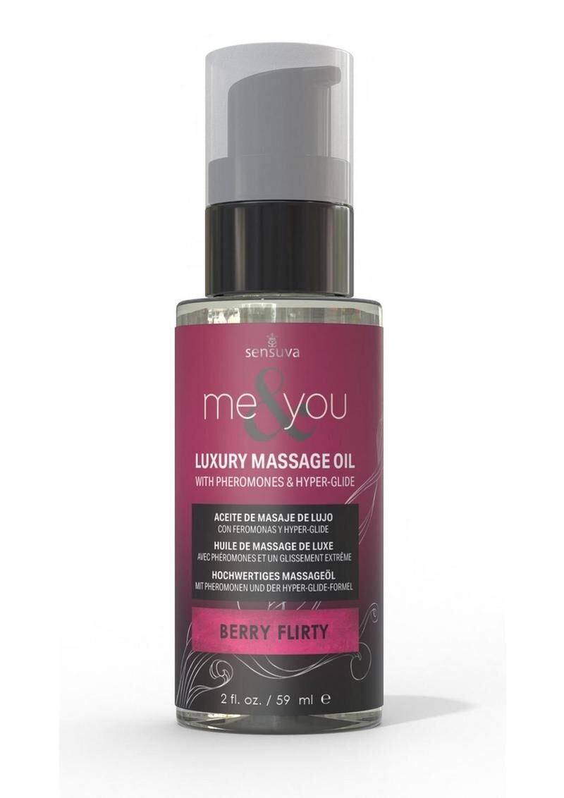 Sensuva Me&You Massage Oil - Berry Flirty (Wild Berries) 59 ml