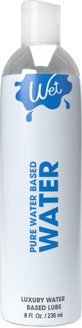 Wet Pure Water Based Lubricant (236 ml)