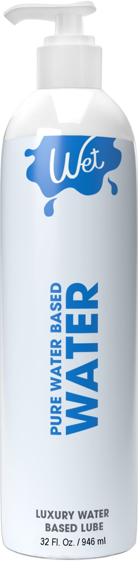 Wet Pure Water Based Lubricant (946 ml)