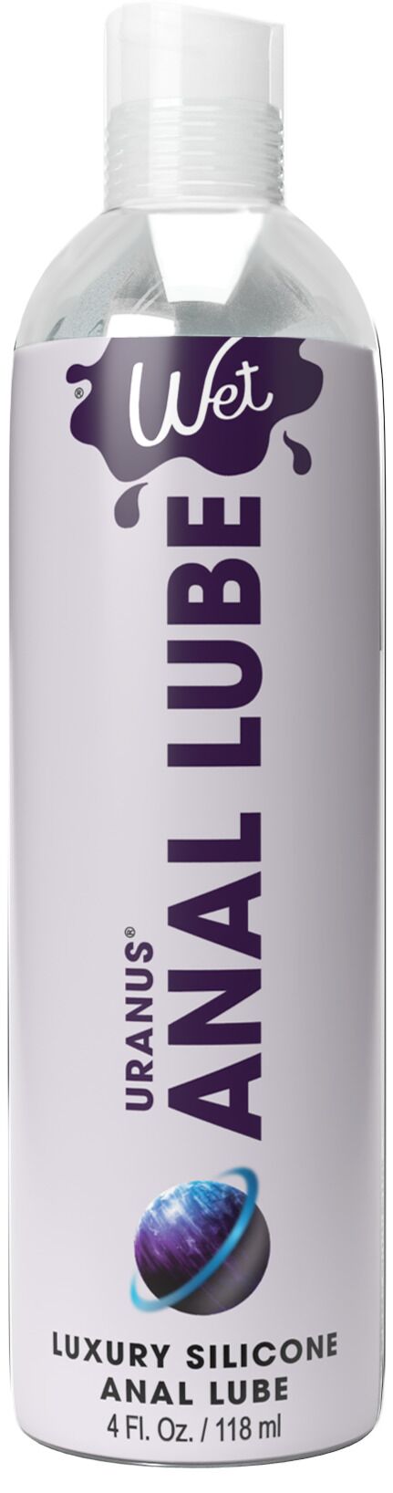 Anal lubricant silicone-based Wet Uranus Anal Lube, thick, colorless and odorless (118ml)