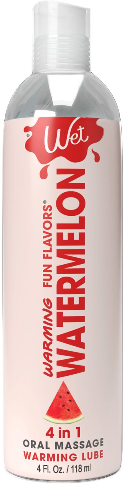 Sale!!! Wet Warming Watermelon 4in1 Lubricant, 118 ml (exp. 16.11.2026)