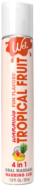 Wet Warming Tropical Explosion 4-in-1 Water-Based Lubricant, Sugar-Free (30 ml)