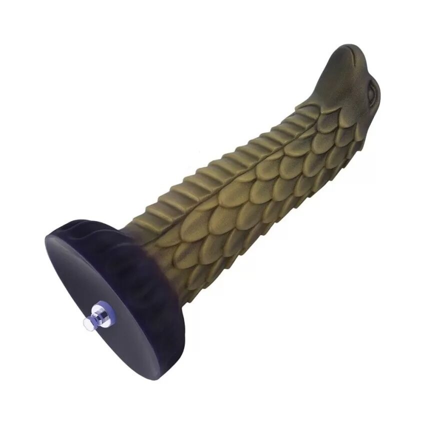 Hismith 8.5″ Squama Beast Silicone Dildo Monster Series, KlicLok Sex Machine Dildo