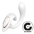 Vaginal-Clitoral Vibrator Satisfyer G for Goddess 1 White, 2 motors