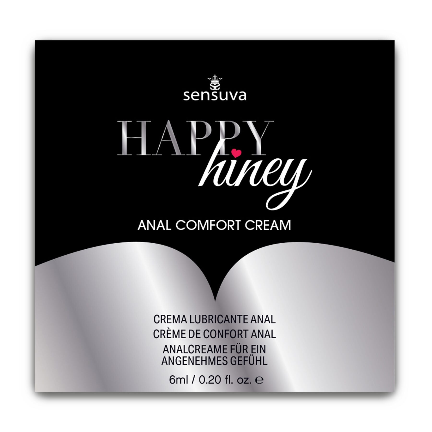 Sensuva Happy Hiney Relaxing Anal Cream Sample (6 ml)