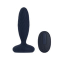 Svakom Jordan Navy Blue Pulsating Smart Vibrating Butt Plug with Remote Control