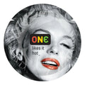 Condom ONE Color Sensations ONE likes it hot, 1 pc, red, smooth, lubricated