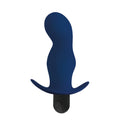 Alive Gladius Anal Vibrator, Dark Blue, Textured, 10 Vibration Modes, 3.3 cm Diameter
