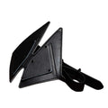 Eye Mask LOCKINK Vixen Blindfold, black, genuine leather, adjustable size