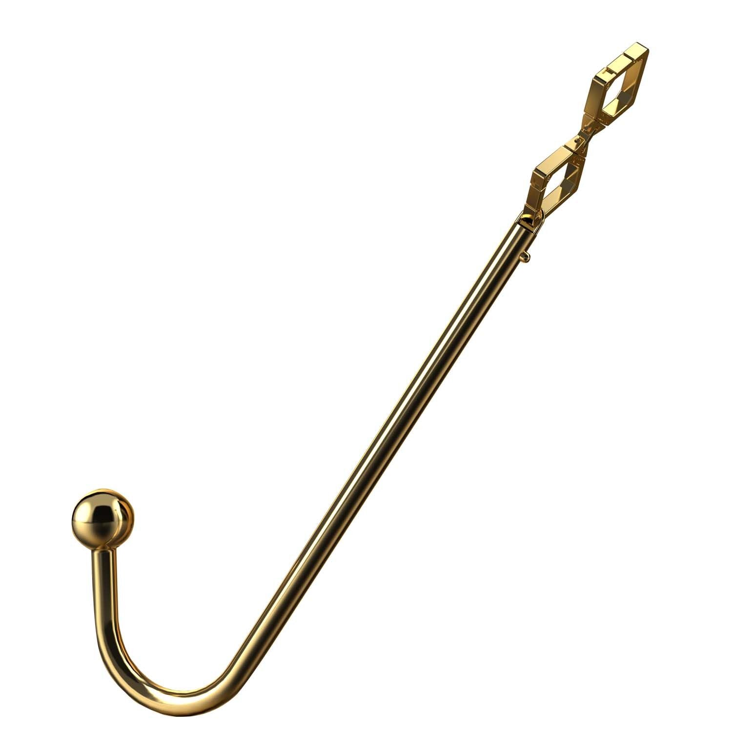 Anal Hook LOCKINK Golden Adjustable Anal Hook Set