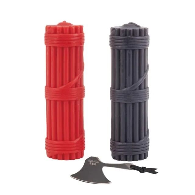 BDSM Candles LOCKINK SEVANDA Fetish Drip Candles Set, 2 pcs, Low-Temperature, Scraper Included
