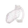 Клітка для пеніса LOCKINK SEVANDA Plastic Penis Chastity Cage, прозора, 3 кільця різних розмірів