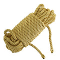 LOCKINK SEVANDA Shibari Practice Rope, Gold, 8m, Nylon+Cotton