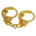 Handcuffs LOCKINK Pretty-sub Handcuffs, gold, metal, can be opened without a key