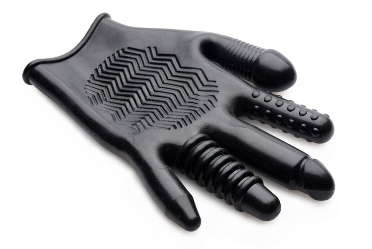 Master Series Pleasure Poker Textured Glove