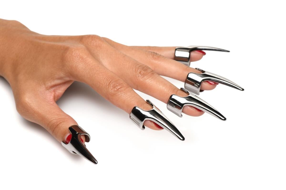 Master Series Five-Piece Sensation Claw Rings - Silver