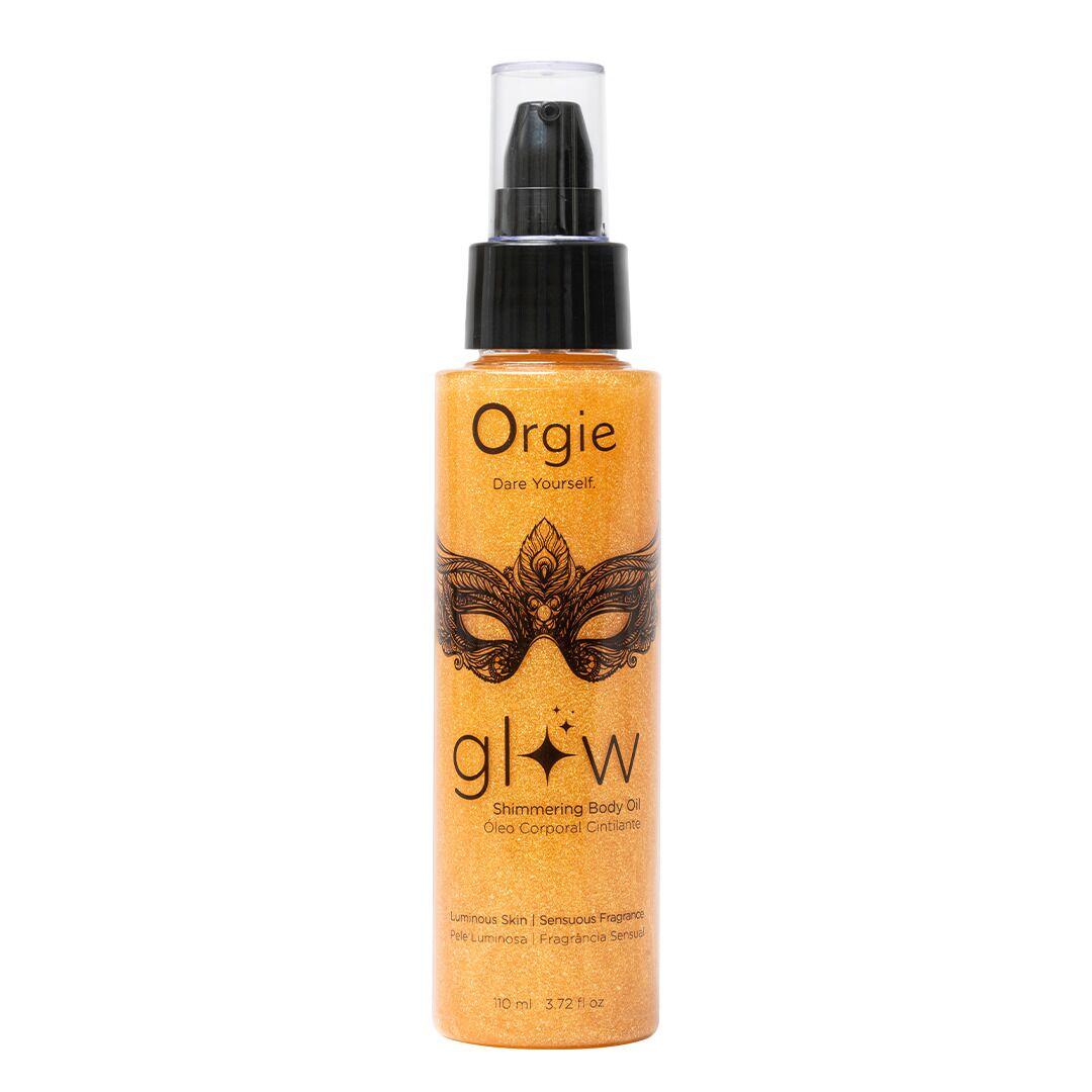 Orgie – Glow Shimmering Body Oil (110 ml), Sensual Scent, Moisturizing
