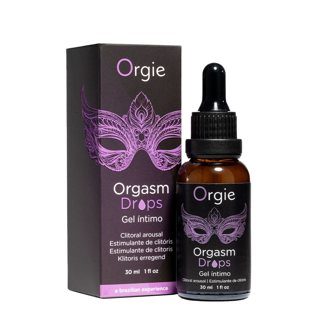 Clitoral Stimulating Drops Orgie Orgasm Drops, 30 ml, warming and cooling effect
